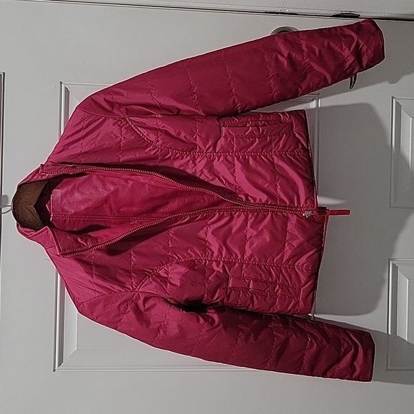 Wilsons Maxima Reversible Leather/Puffer Jacket Size S - Picture 4 of 5